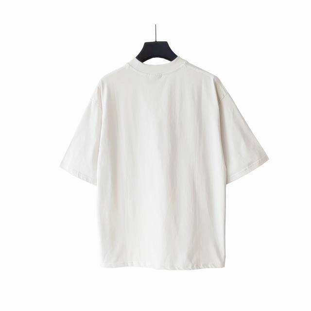 实拍细节图+细节图 巴黎世家 Balenciaga Wifi520限定短袖 椭圆机进口绒面发泡浆工艺 厚感度十足 还原正品印花厚度 不单单是胸前绒面印花 侧面看