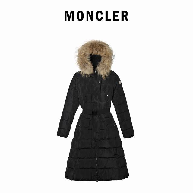 Moncler 蒙口 24Ss Khloe杨幂明星同款长款哑光羽绒服 如果把日常性、保暖、好看集于一体的话，我觉得就是这件Khloe没错了，经典百搭耐穿，Khl