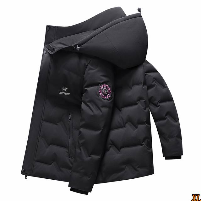 Arc’Teryx始祖鸟 独家实拍上新冬季高品质白鸭绒连帽羽绒服码石墨烯轻软羽绒服保暖加厚羽绒外套，本季主打，货源充足，放心主推，高端品质，经典设计，做工出色，