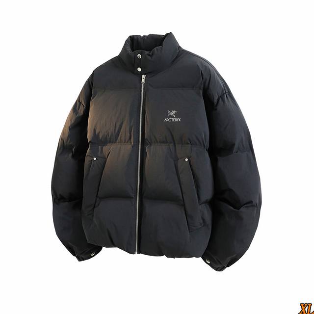 Arc’Teryx始祖鸟 独家实拍上新冬季高品质40D尼龙立领保暖休闲百搭情侣立领棉服棉衣外套，本季主打，货源充足，放心主推，高端品质，经典设计，做工出色，经典