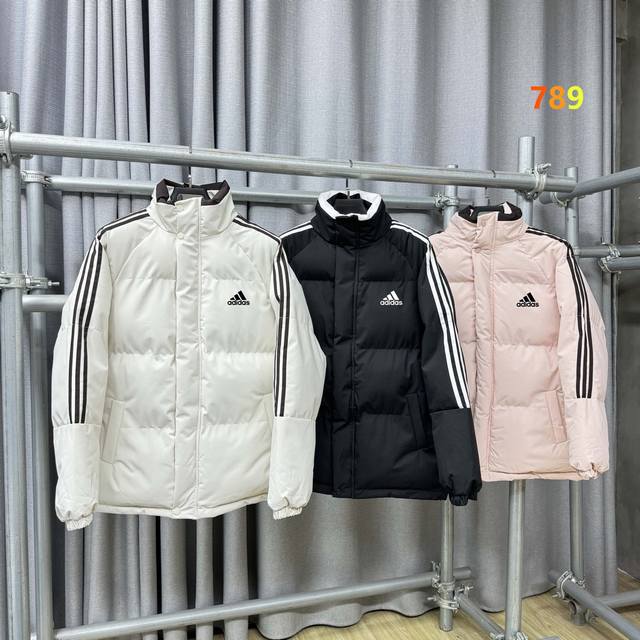 Adidas 阿迪达斯 撞色 拼接 加厚 加棉 立领 面包服 羽绒棉 棉服 冬季爆款上新 专柜热卖款 正品购入 1:1复刻 多次打版还原正品 定制高品质 牛津面