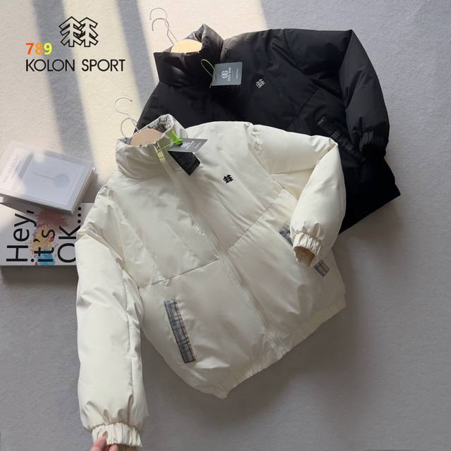 Kolonsport 可隆立领羽绒棉衣，情侣款面包服 ，自然随性保暖棉服 多场景切换，出门一件就够！纤维面料，吸收皮肤呼吸产生的湿气，转化为热能里层热力绒，热量