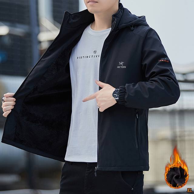 Arc’Teryx始祖鸟 独家实拍上新冬季高品质运动户外保暖透气可拆卸帽加绒加厚外套夹克冲锋衣外套，本季主打，货源充足，放心主推，高端品质，经典设计，做工出色，