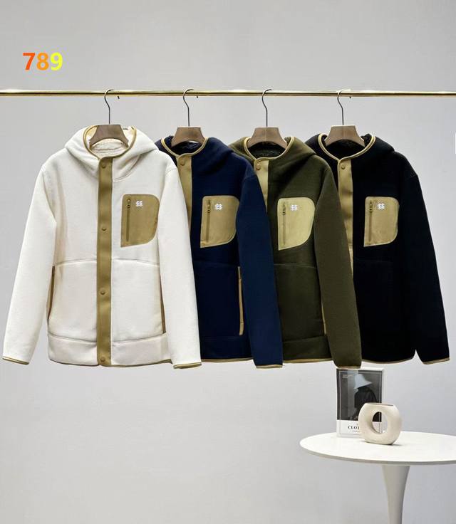 Kolon Sport可隆羊羔毛加厚外套。 冬季一件搞定高克重保暖情侣男女同款立领羊羔绒外套 高逼格好货！泰迪绒A9998羊羔绒 简约风适合任何年龄段学院风青少