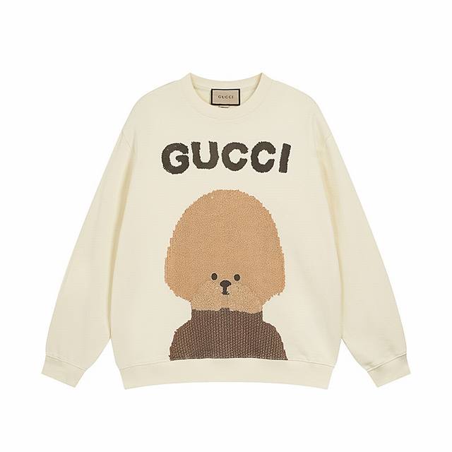 款号：711， Gucci新品！2025秋冬系列高克重卫衣 选用客供定制针织100%纯棉面打造,面料手感细腻，厚实有质感的纯棉布 高密度的机织工艺，如棉絮般柔紧