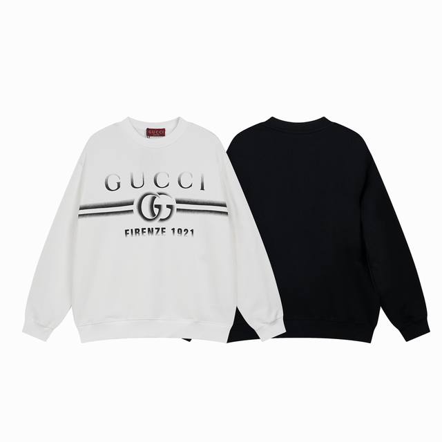 款号：719， Gucci新品！ 秋冬系列高克重卫衣 选用客供定制针织100%纯棉面打造,面料手感细腻，厚实有质感的纯棉布 高密度的机织工艺，如棉絮般柔紧致舒适