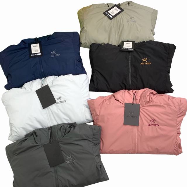 顶级独家实拍- 款号Dj92771 -Arcteryx Atom 始祖鸟阿童木Ar Hoody 连帽棉服 男女同款 -面料：原版一比一定织定染带防泼水涂层的Go