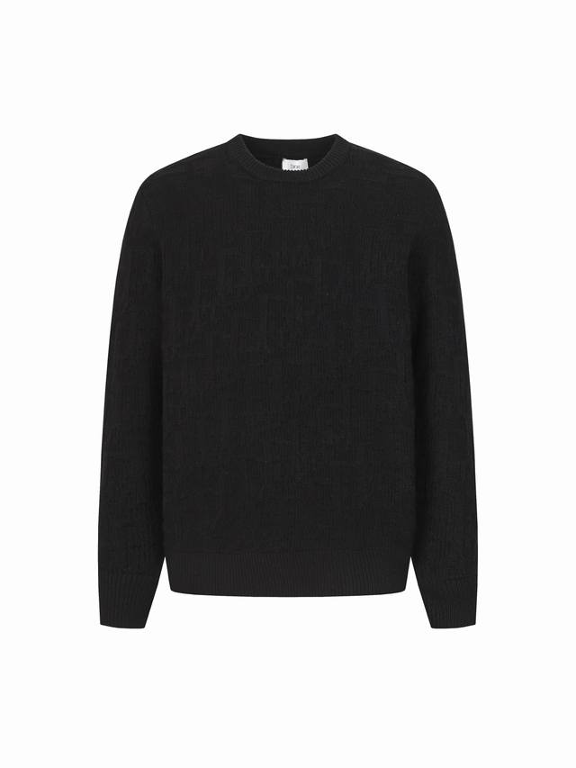 1:1原单品质 Dior迪奥2025新品灰色羊毛提花面料针织衫毛衣 原14,800购入，这款针织衫突显Dior经典的Oblique 印花。采用灰色棉质混纺提花面