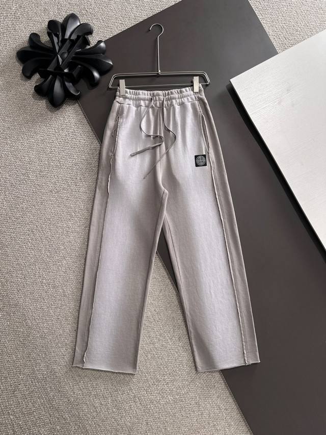 隔天出货 Stone Lsland 石头岛 独家首发25Ss秋冬新品高品长裤 实拍细节图随意对比 一般小作坊根本复制不了的工艺 顶级版Zp开发 独一无二的进口面