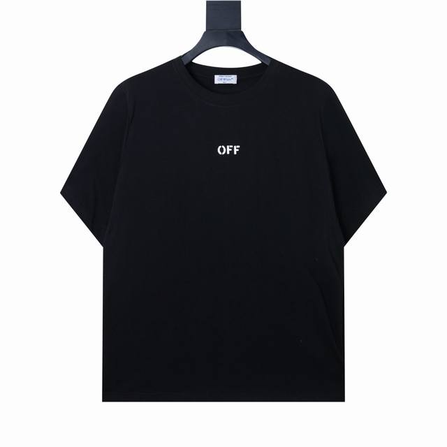 高版本Off-White 26Ss喷墨箭头印花短袖T恤！男女同款！采用定制 克纯棉双纱面料，经典Os版型，不挑身材。德国进口机器高清数码印花，环保级材料，色彩纯