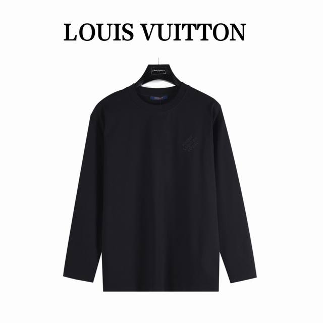 Louisvuitton 路易威登 刺绣签名长袖 采用定制面料。添加杜邦公司Sorona 索罗娜 材料，亲肤性好、长效抗菌、防螨，更耐洗，棉线经过反复处理，移除