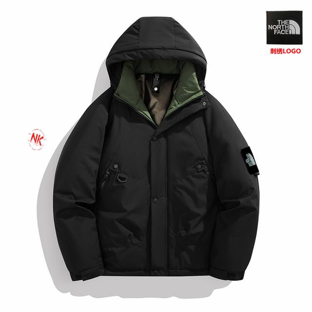 刺绣Logo 北面The North Face系列，男冬装外套冬季立领棉衣男装潮牌情侣装短款棉衣 满满的驾驭感也不必多说了。限定也是必须安利介绍。。。 为了能做