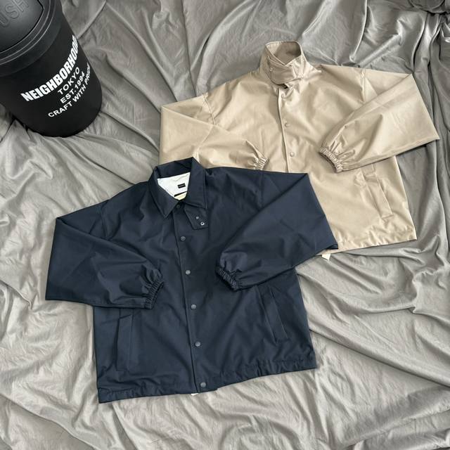 墙裂推荐！ Nanamica教练夹克 新款2L Gore-Tex Coach Jacket S胸围120 肩宽53 袖长56 衣长68 M胸围124 肩宽55
