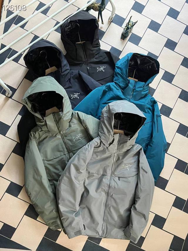 新款上新 实拍图 顶级原单高品质鹅绒羽绒服！帽子可拆卸！ 河北海外订单流出！ 给你最顶的穿衣体验！ 终于品质 始于态度！ Arcteryx 始祖鸟Macai J