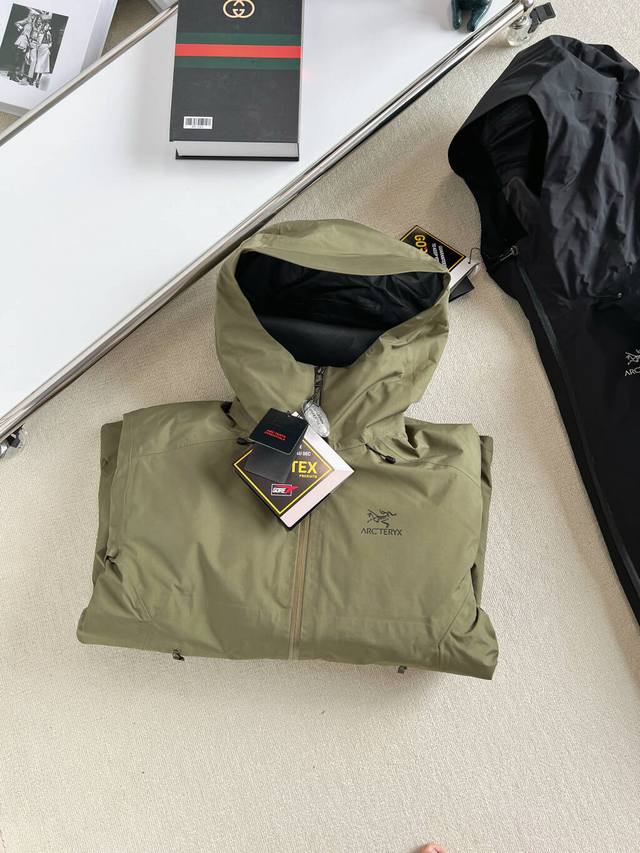 新款上新p 细节图 高品质 顶级版本内胆可拆卸 三合一男女冲锋衣羽绒服* Arc'teryx 始祖鸟Gore-Tex Jacket 户外防水硬壳三合一羽绒服冲锋