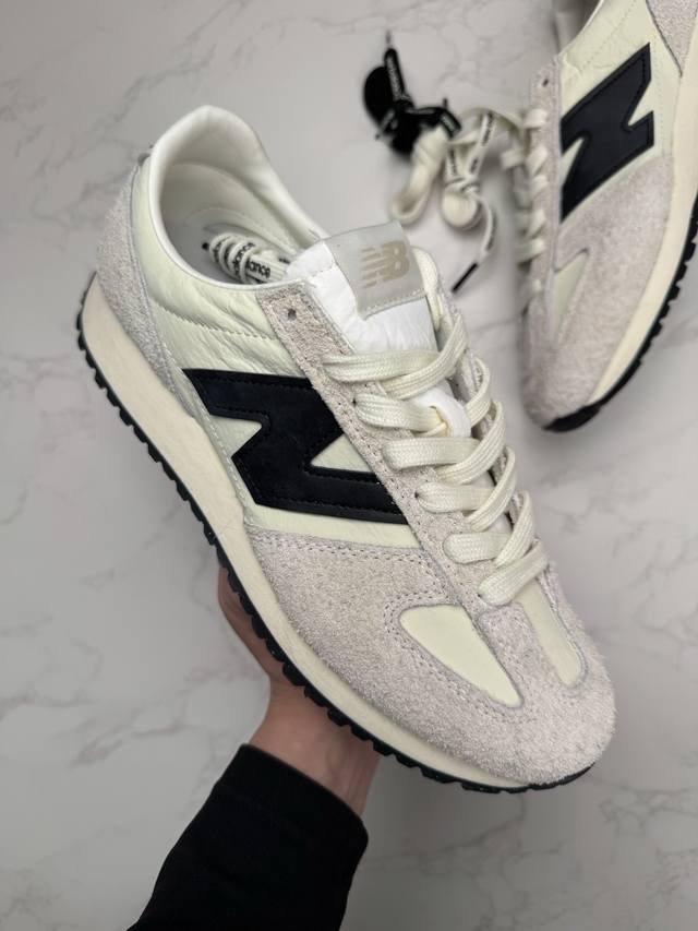 纯原福利 合作私 New Balance 新百伦 U471 复古休闲鞋 头部一线大厂M版出品 原版原楦 正确长绒 皱皱布 鞋面 头层皮 N 字Logo 真皮纹理