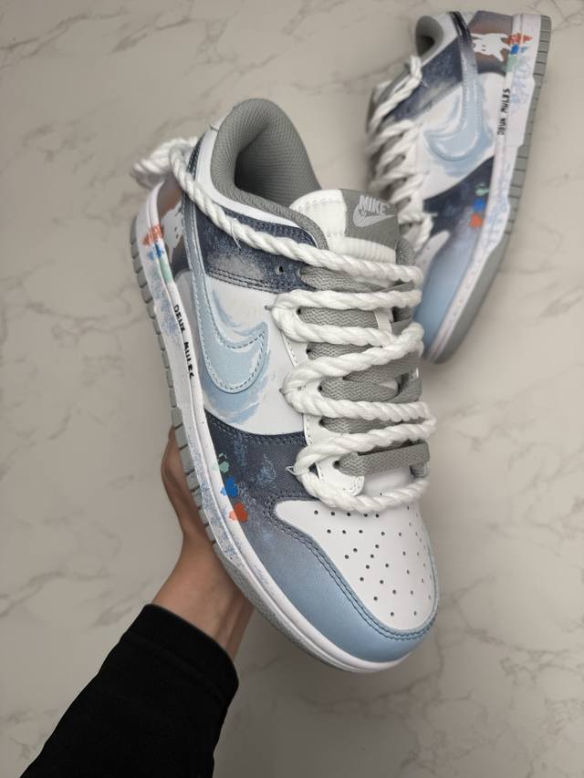 合作私 Nike Sb Dunk Low 低帮休闲板鞋 定制鞋盒 大厂纯原品质出货 超高清洁度 皮料切割干净无任何毛边 细节完美 货号 Dd1391-103 S