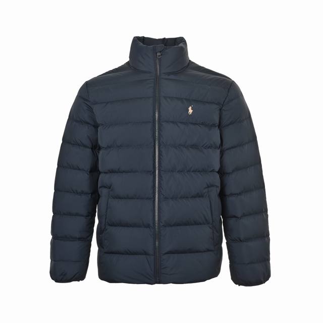 精修实拍 售后无忧 Ralph Lauren 拉夫劳伦 刺绣徽标排骨羽绒服 采用防风防水尼龙面料，无惧风雨。填充260G高克重90白鸭绒，经严格筛选处理，保暖卓