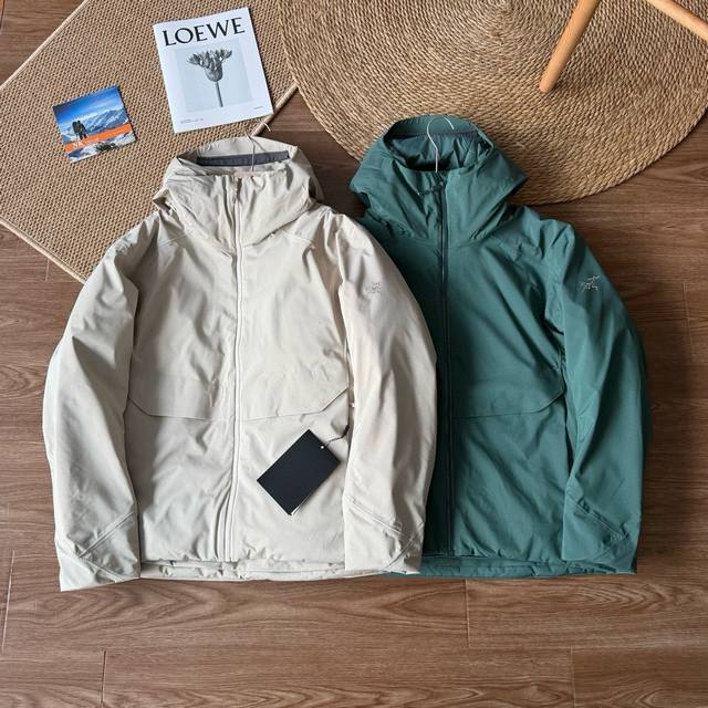 Arc'teryx 始祖鸟Russet Down Gore-Tex 防水压胶羽绒服 三防面料 质B1351感十足 高克重充绒 高蓬松度 保暖性能卓越，让你在严寒