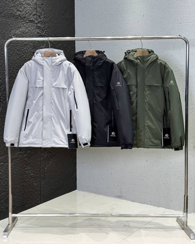 Kailas凯乐石户外连帽棉衣男冬季防风保暖三色工装外套多口袋休闲棉服” 冬天的“万能搭子”，一件够暖整个季 金典反光立体Logo 锁温不臃肿：户外级防风面料，