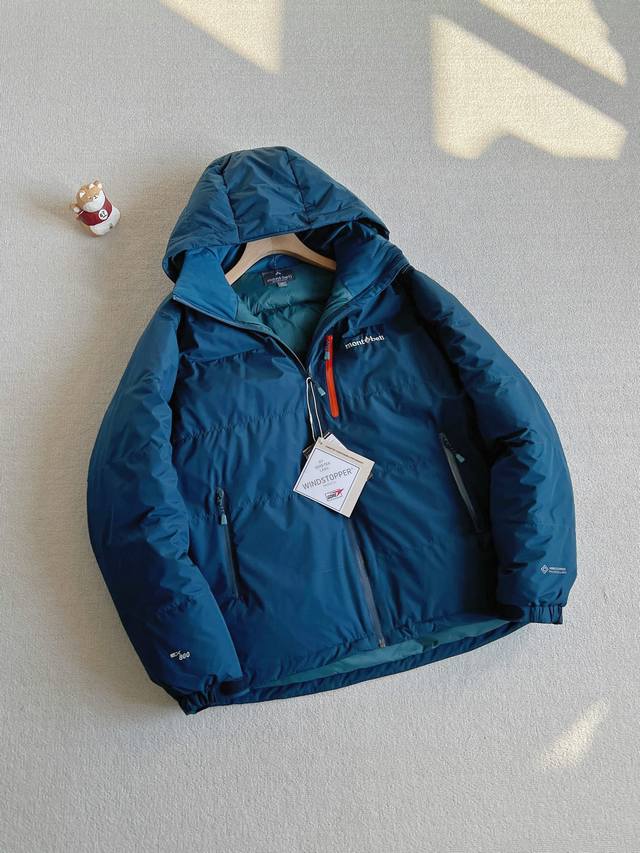 报单款号12286。 Montbell perm Frost Gtx800轻量化户外羽绒服 面料: Gore-Tex双层面料，防风防水同时做到透气，填充800蓬