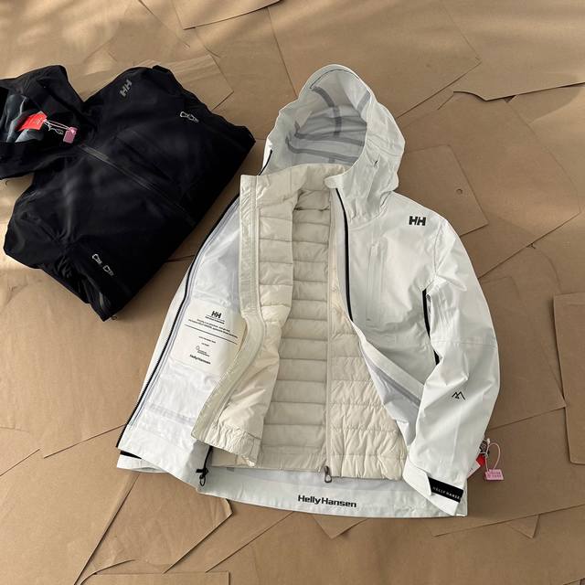 Helly Hansen 海丽汉森Hh男女羽绒服 凛风三合一Ⅰ级羽绒内胆三合一冲锋衣情侣款 三合一冲锋衣羽绒服适用环境 中高海拔攀登Mid-High Altit