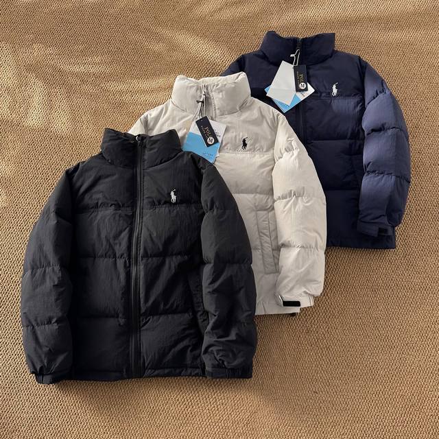 Ralph Lauren 拉夫劳伦雾面经典款冬季新款羽绒服 男女同款 百搭保暖！ 拉夫今天杀疯了冬季新款羽绒服必冲款 购入开模打造全套定制辅料细节决定成败 1进