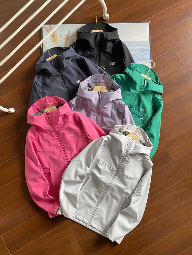 供 刺绣款 Arcteryx Gamma Mx始祖鸟防风冲锋衣 100％放心出门 随意进出任何潮流场合户外全天候系列 Essentials Gamma Mx软壳