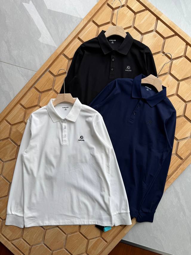 供 凯乐石 Kailas 秋冬系列三粒扣套头刺绣款卫衣户外运动长袖polo衫 男女款 颜色：黑色 藏青色 白色 尺码：S-2Xl 户外运动、登山、健身、日常通勤