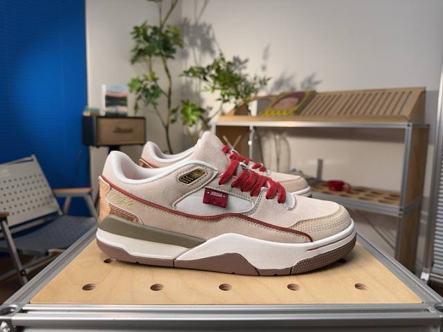 Jordan Flight Court 马年限定 Cny新年款 舒适贴合 透气支撑 低帮 复古篮球鞋 尺码：36 36.5 37.5 38 38.5 39 40