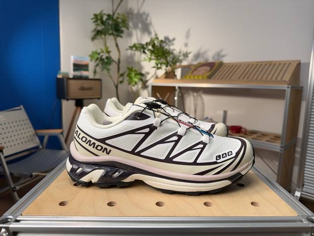 Salomon萨洛蒙 Xt-6 Camo 潮流百搭减震耐磨 低帮 Agile Chassistm System Mud Contagrip 休闲跑步鞋 男女同款