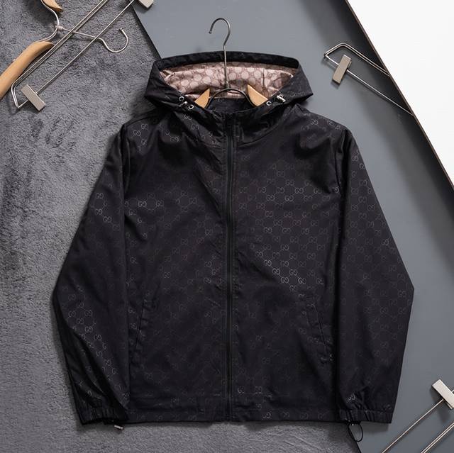 J7044# 2026款古驰防风夹克 码数M-Xxxl