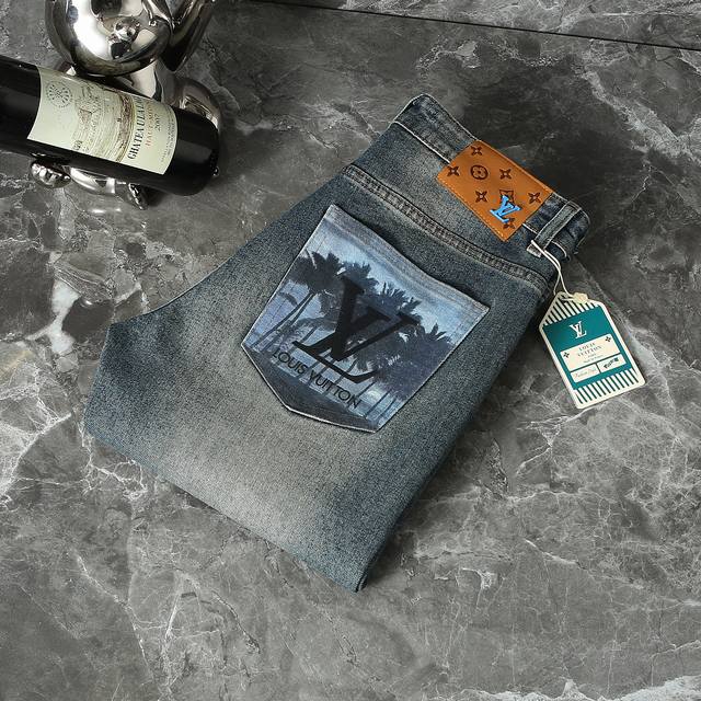 2025秋冬新款牛仔裤 小直筒版 款号：2852#