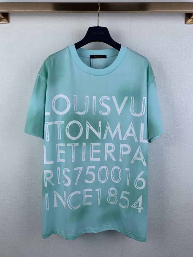 Louis Vuitton 路易 印花扎染短袖T恤 Size ： S-M-L-Xl