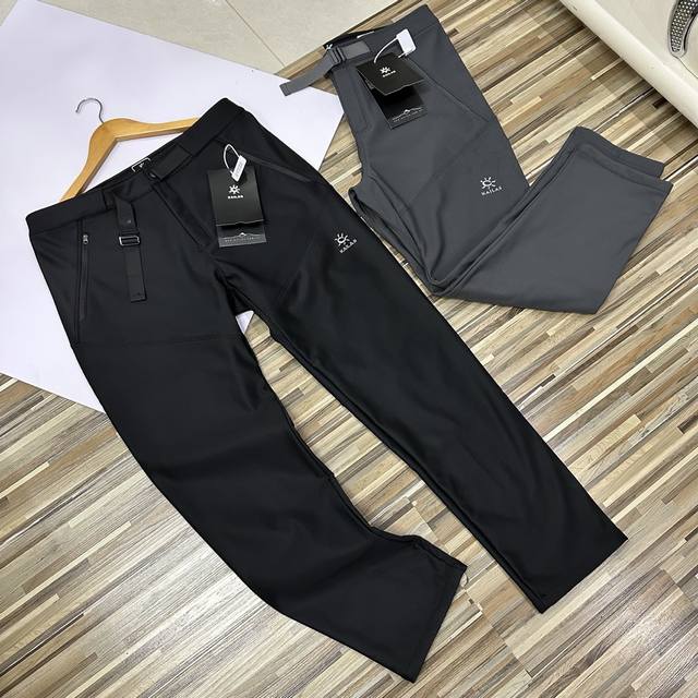 上新供 冬季新款加绒加厚保暖冲锋裤凯乐石男士保暖休闲长裤子户外保暖男子冲锋裤 凯乐石Kailas 情侣款男女同款立体裁剪Sd500系列男士运动户外防风透气加绒加