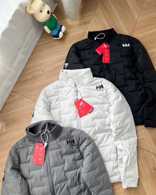 2025冬款Hh海丽｜轻薄户外立领棉服情侣款！棉服最大的特点就是轻便保暖效果好！ H家今年这款采用的是 Heat Navi锁温科技运动休闲棉服 户外王者prot