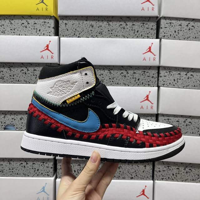 纯原 Union X Nike Air Jordan 1 High Aj1乔1高帮休闲板鞋 Fd2565 006 尺码:36 36.5 37.5 38 38.5