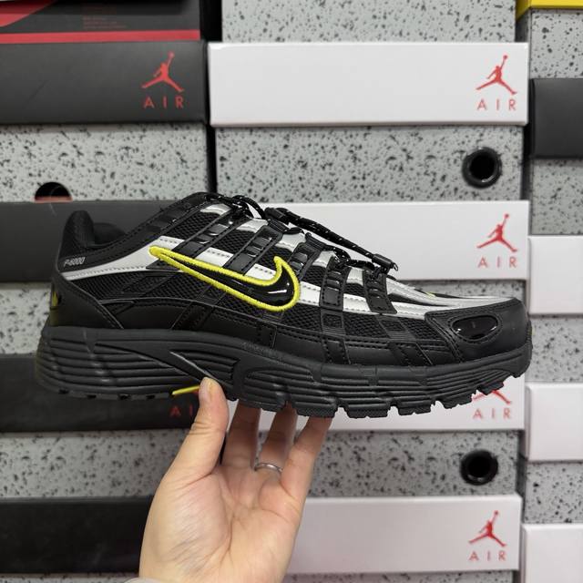 纯原 耐克Nike p-6000 premium Summit White Summit White 系列低帮复古老爹风休闲运动舒适慢跑鞋 Fv0934 001