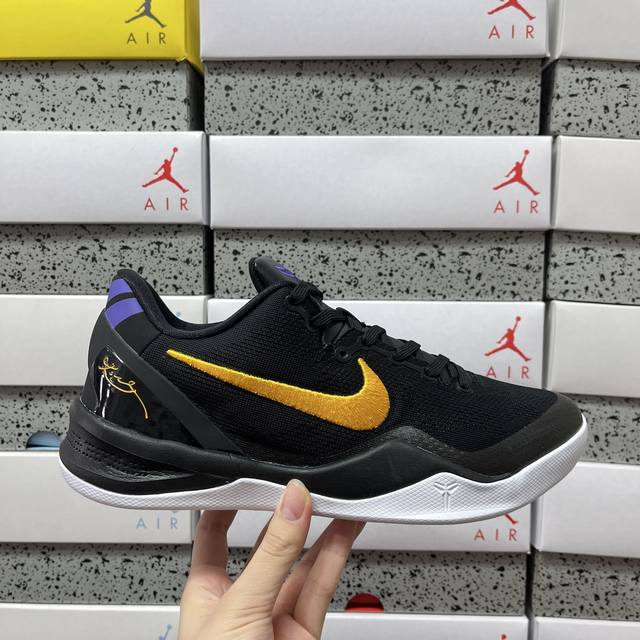 Ck Nk Kobe Viii protro 科比8代 男子篮球鞋 Hf9550 001 尺码：39 40 40.5 41 42 42.5 43 44 44.5