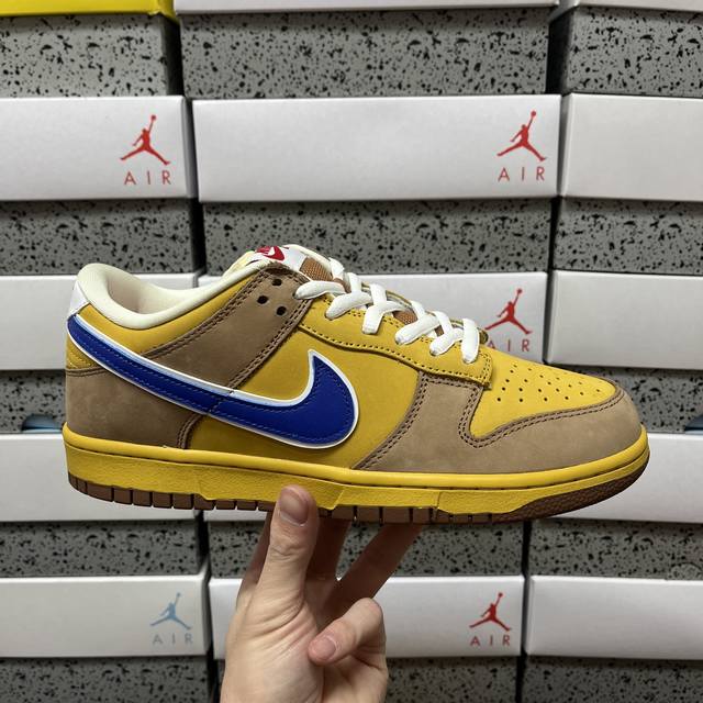 S2# Nk Sb Dunk Low pro 棕黄 啤酒节 313170 741 Size：36 36.5 37.5 38 38.5 39 40 40.5 41