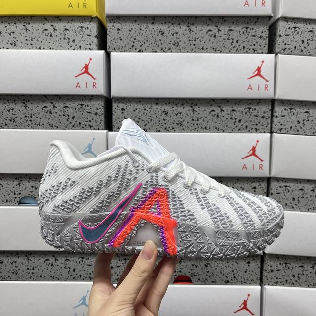 纯原 Nk Ja3 Ep 莫兰特三代低帮篮球鞋 Hf2793 608 尺码：36-46