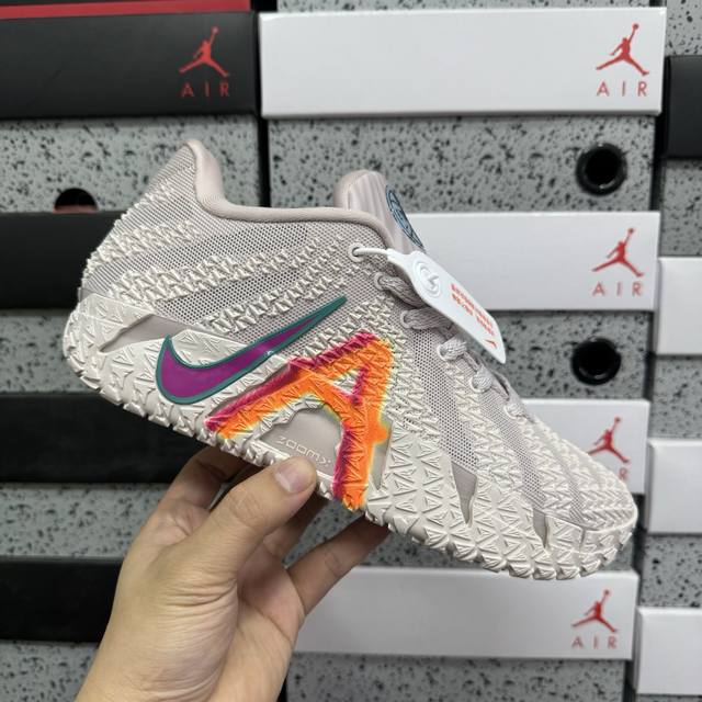 纯原 Nk Ja 3 Scratch Ep 莫兰特三代柔软舒适防滑耐磨透气支撑轻便低帮篮球鞋 Ih2374-001 Size：36-46