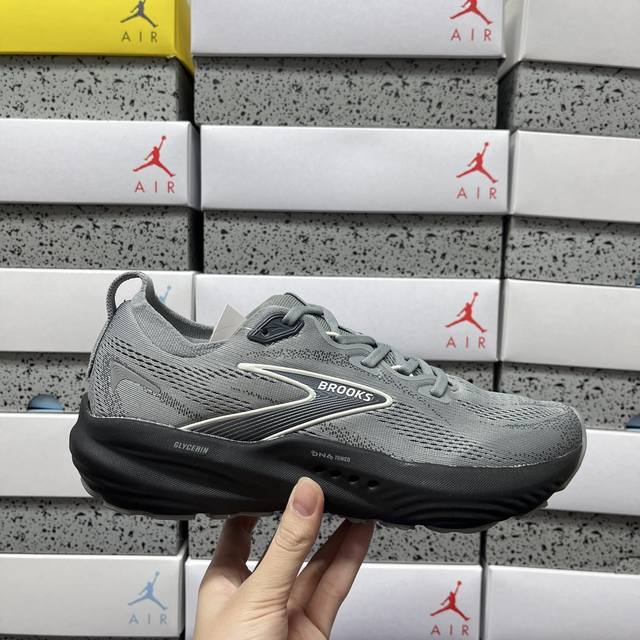 纯原 布鲁克斯Brooks Ghost 17 幽灵17系列低帮厚底透气缓震支撑休闲运动慢跑鞋 110445 1 D尺码：36-46