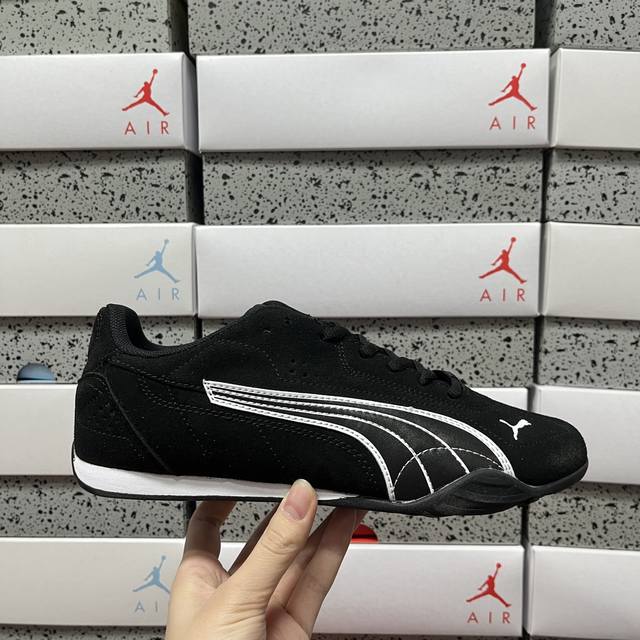 W puma Catch Soleil Sd 彪马 舒适防滑 低帮休闲德训薄底鞋 402681 02 尺码:35 36 37 37.5 38 38.5 39 4