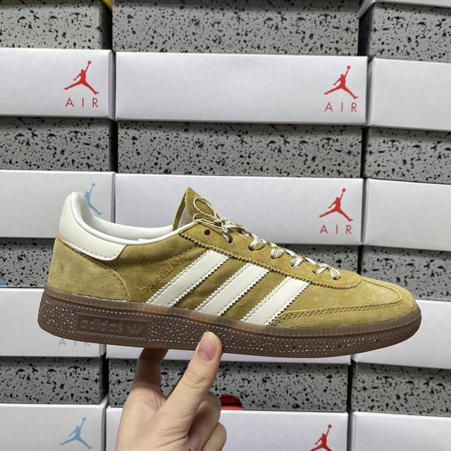 纯原 Ad Originals Handball Spzl 手球运动员系列百搭休闲运动板鞋 Ki5939 尺码：35.5 36 36.5 37 38 38.5