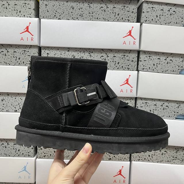 纯原 Ugg W Classic Mini Ii 黑色 11 13 尺码：40 40.5 41 42 42.5 43 44 44.5 45