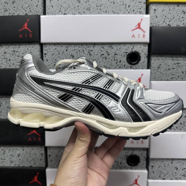 Zc总裁版 Asics Gel-Kayano 14 亚瑟士运动休闲透气专业跑 1201A457-101 尺码：36-47.5