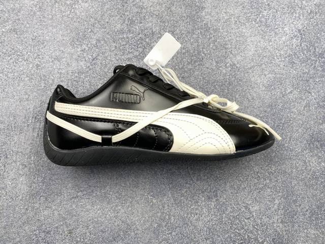 特价 Rose X puma Speedcat 极速赛车系列。 薄底赛车德训 双鞋带 彪马低帮生活休闲鞋 原装档案原数据纸版楦型 采用原厂固色翻毛皮鞋面材质 全