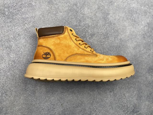 添柏岚 Timberland添柏岚 天伯伦 经典款 25Ss新款中帮 经典再造 广东大厂出品 全新工艺升级 秋冬新款 原盒原包装 面料采用意大利进口手抓牛皮 搭