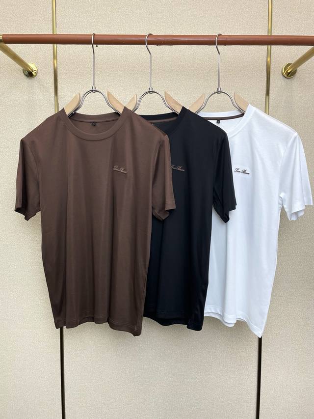 Lp-Loro piana诺悠翩雅独家专供新款原单男士休闲短袖 高端定制 高端版本 时尚百搭爆款进口面料 手感超柔软细腻 穿着亲肤舒适 高端精品 代工厂p精细做